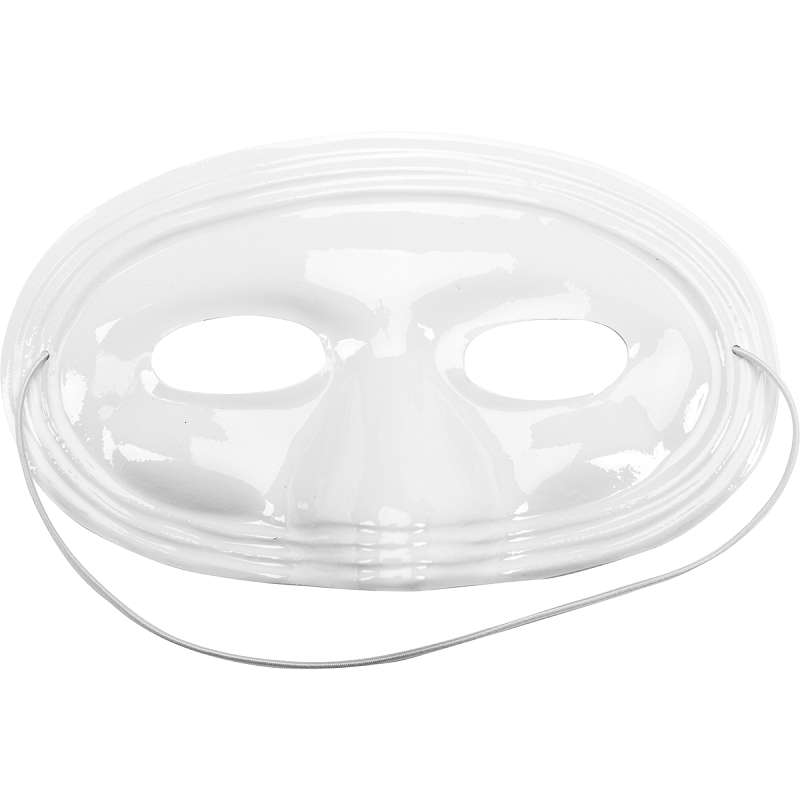 PVC Half Face Mask Form 6.75