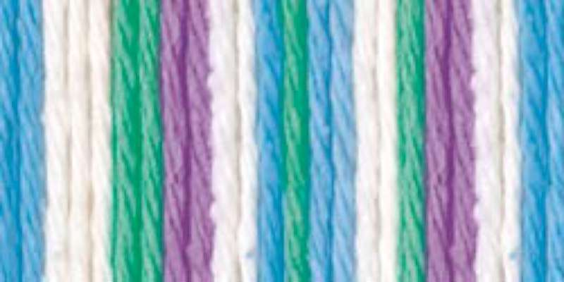 Sugar'n Cream Yarn - Ombres Super Size Beach Ball Blue
