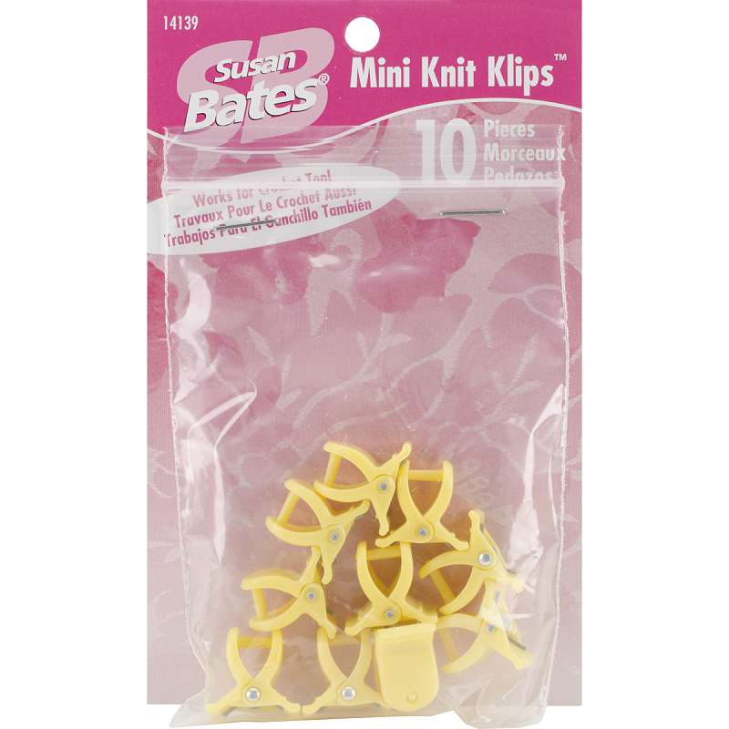 Mini Knit Clips 10/Pkg