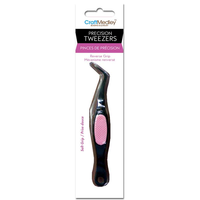 Precision Tweezer W/Soft Grip Handle 4.5