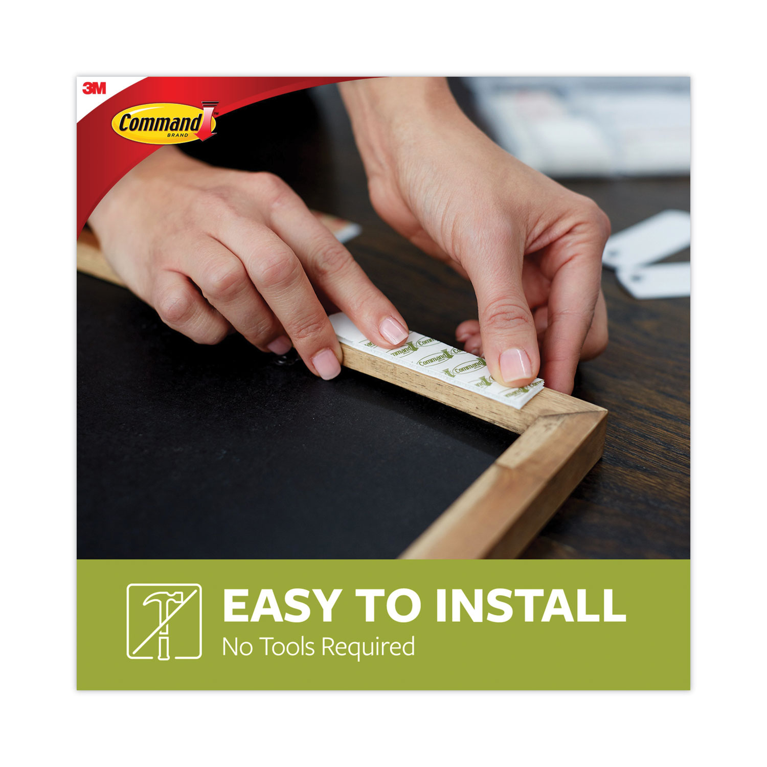 Command Picture Hanging Strips 24/Pkg 8 Medium Strips & 16 Large Strips