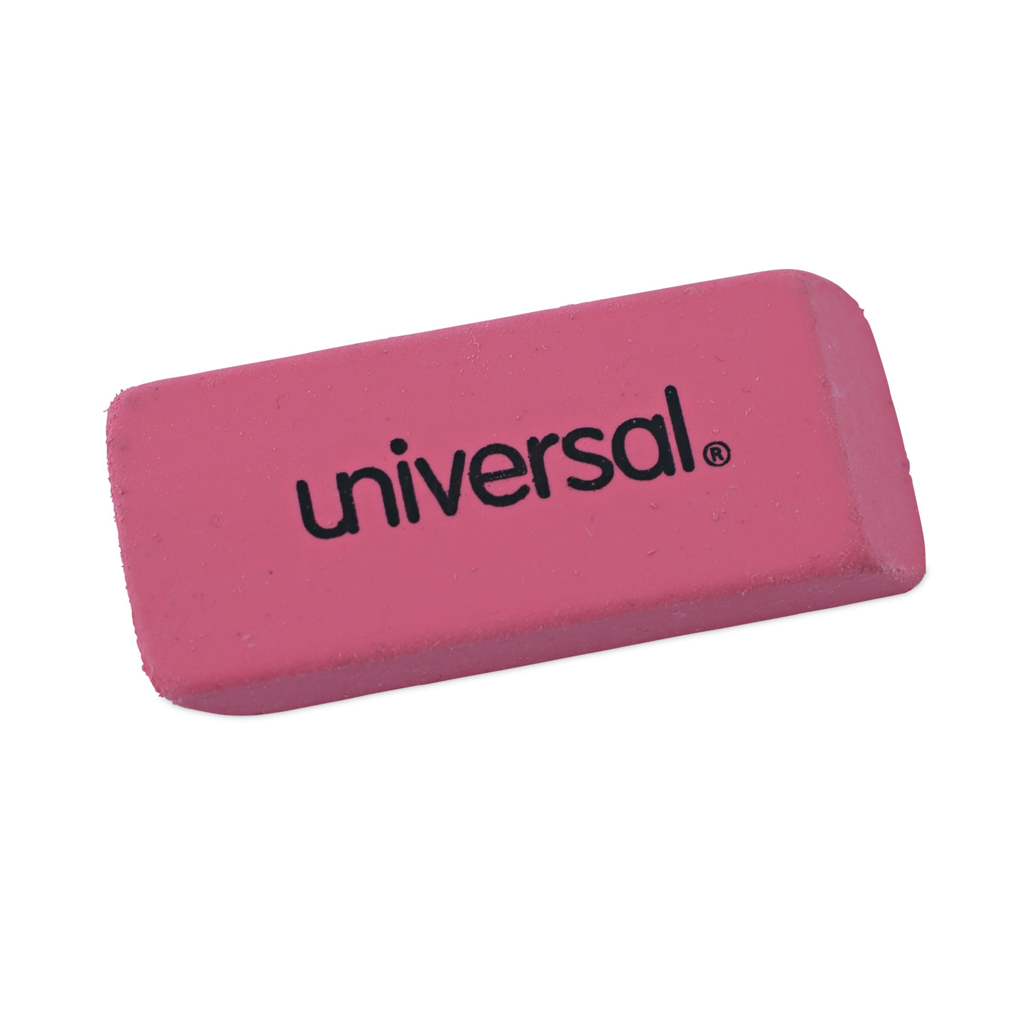 Universal® Bevel Block Erasers, 20/Pack
