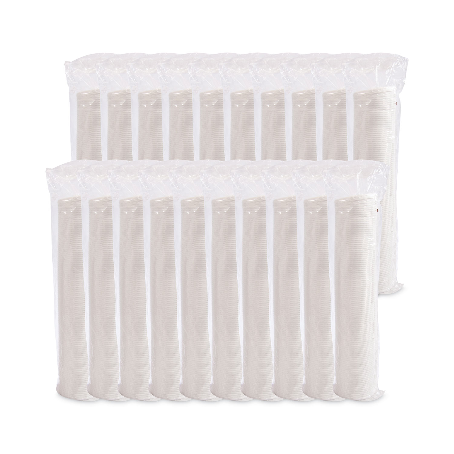 SOLO® Cup Company Liftback & Lock Tab Cup Lids for Foam Cups, Fits 10 oz Trophy