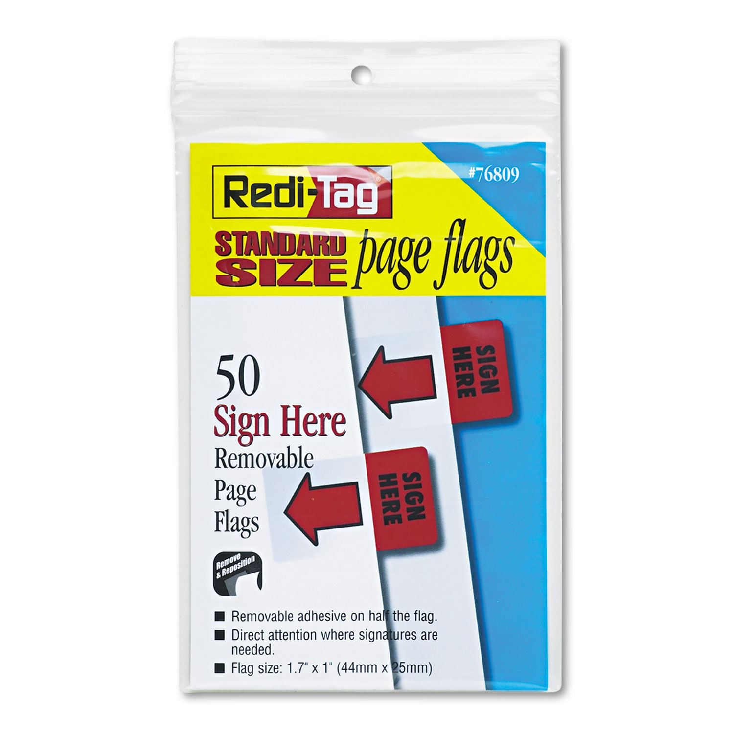 Redi-Tag® Removable/Reusable Page Flags, 