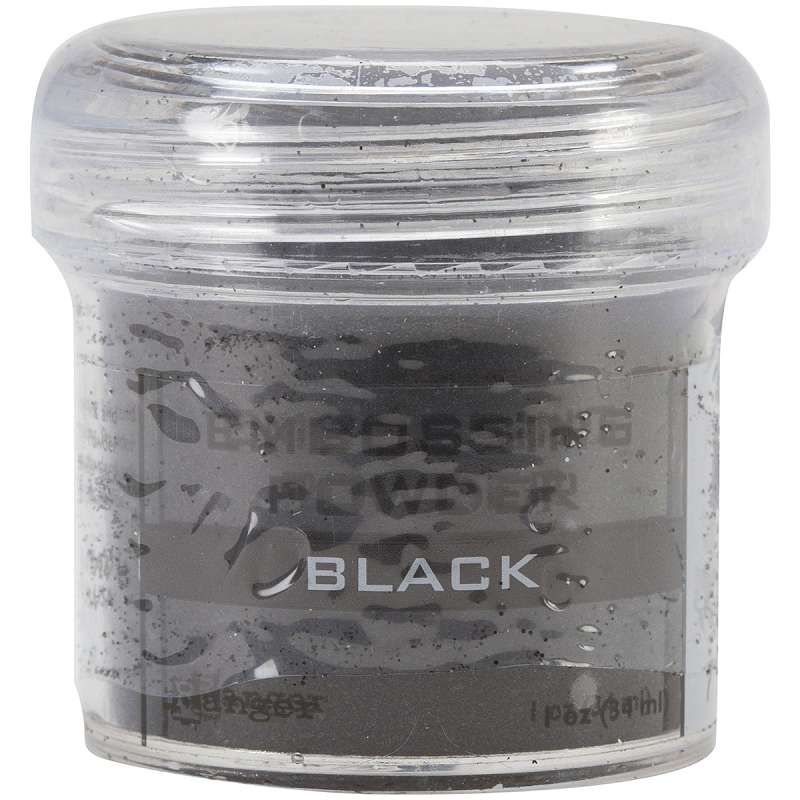 Embossing Powder Black