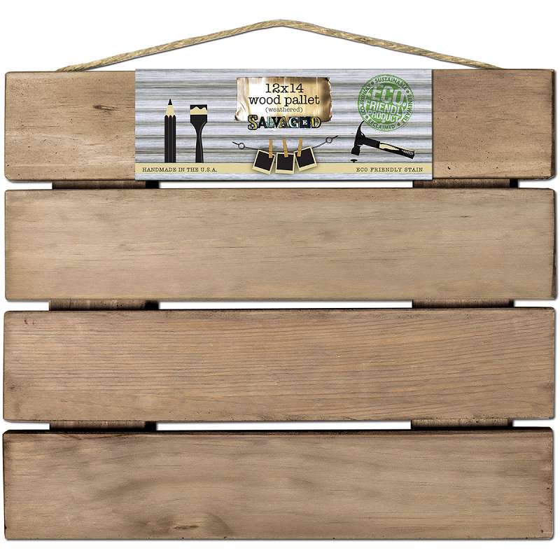 Salvaged Pallet Weathered Wood 12