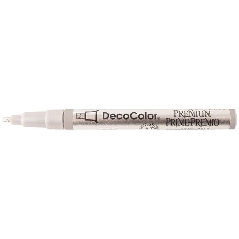 DecoColor Premium 2mm Paint Marker Silver