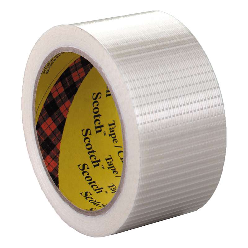 Scotch® Bi-Directional Filament Tape, 50mm x 50m, 3
