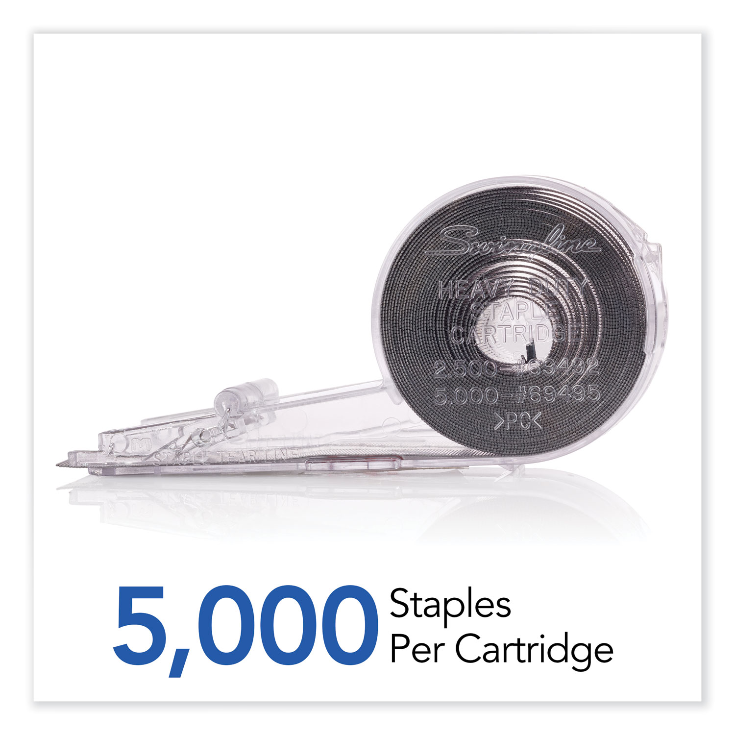 Swingline® Heavy-Duty Staple Cartridge, 70-Sheet Capacity, 5000/Box