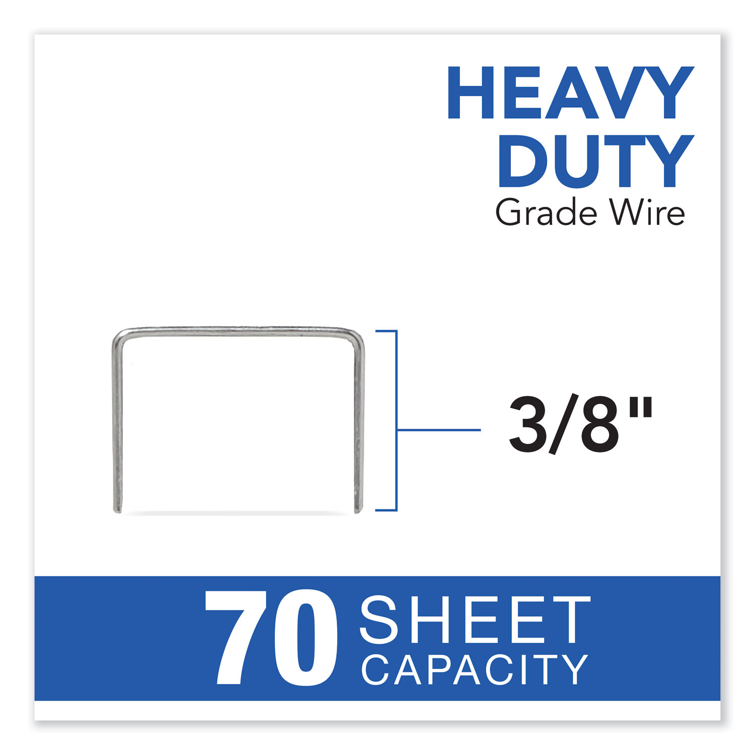 Swingline® Heavy-Duty Staple Cartridge, 70-Sheet Capacity, 5000/Box
