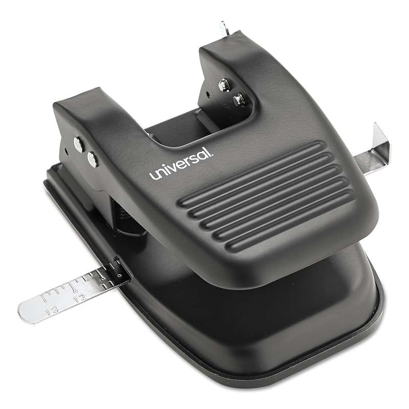 Universal® 30-Sheet Two-Hole Punch, 9/32