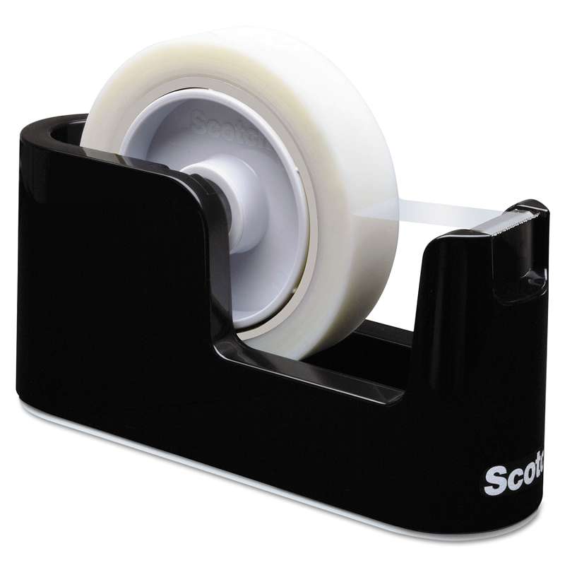 Scotch® Heavy Duty Weighted Desktop Tape Dispenser, 3
