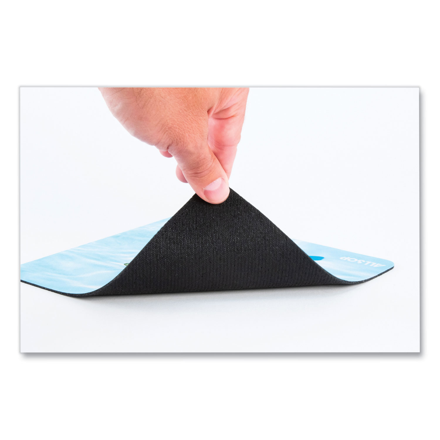 Allsop® Naturesmart Mouse Pad, American Flag Design, 8 1/2 x 8 x 1/10