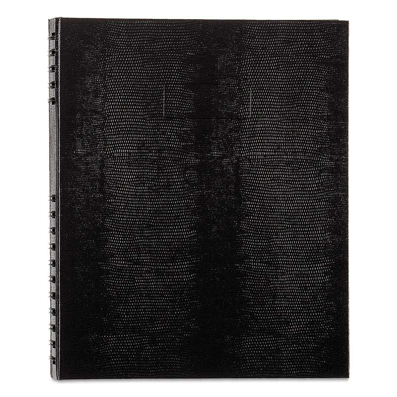 Blueline® NotePro Notebook, 11 x 8 1/2, White Paper, Black Cover, 100 Ruled Shee