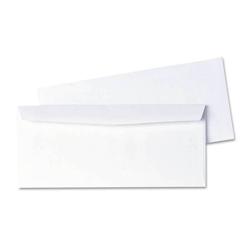 Quality Park Business Envelope, #10, 4 1/8 x 9 1/2, White, 1000/Box