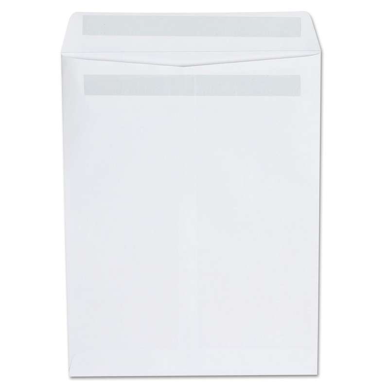 Universal® Self Seal Catalog Envelope, 9 x 12, White, 100/Box