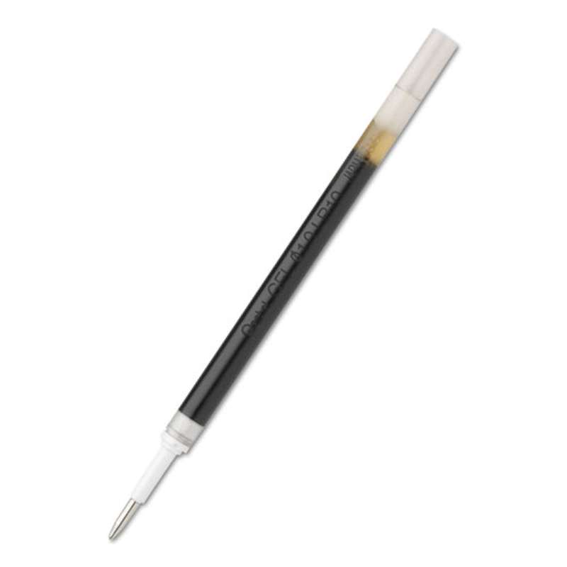 Pentel® Refill for Pentel EnerGel Retractable Liquid Gel Pens, Bold, Black Ink
