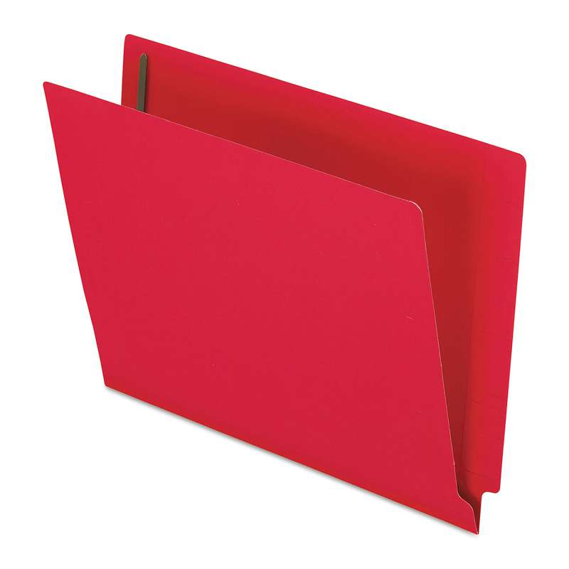 Pendaflex® Reinforced End Tab Expansion Folder, Two Fasteners, Letter, Red, 50/B