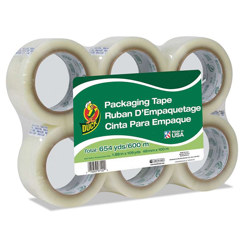 Duck® Commercial Grade Packaging Tape, 2