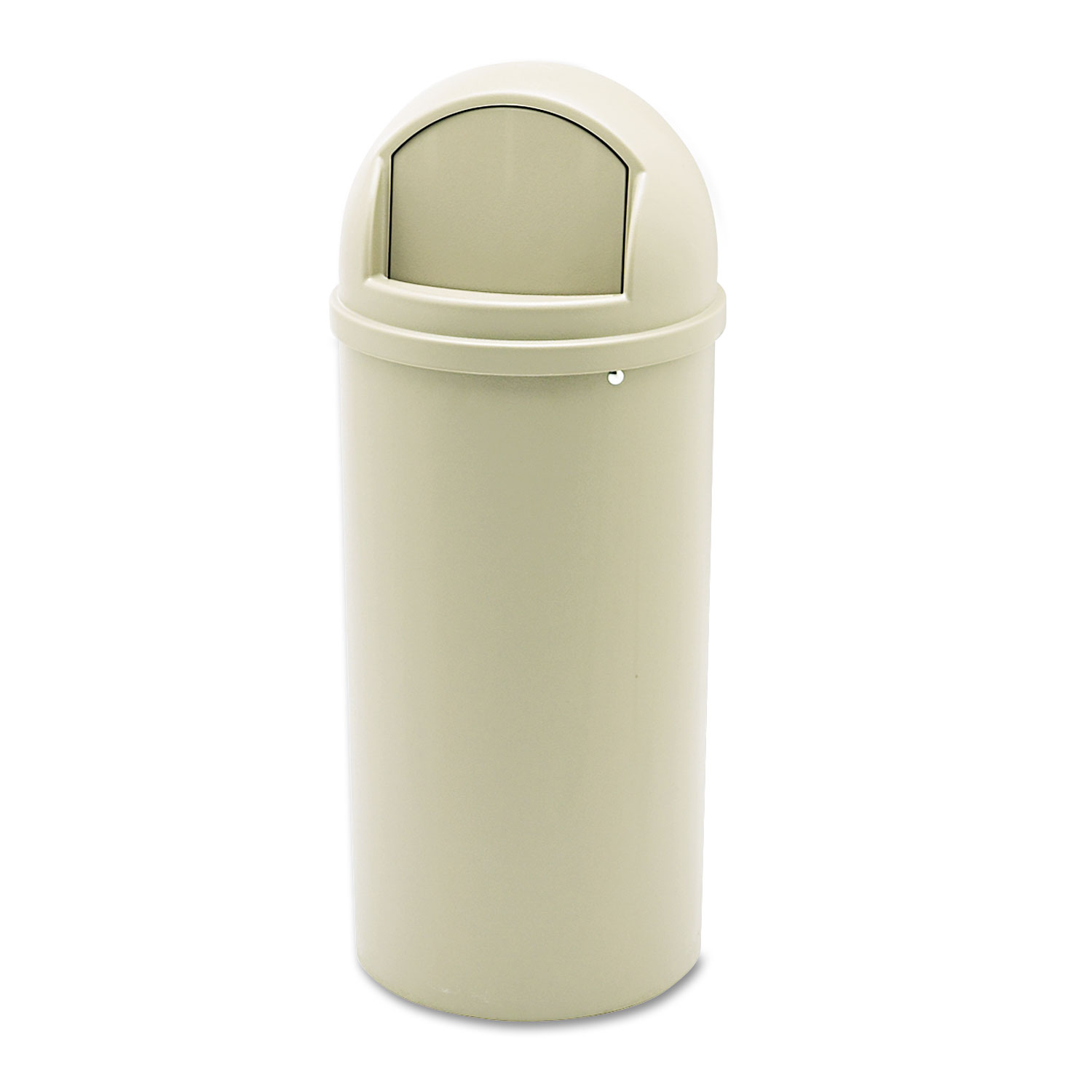 Rubbermaid® Commercial Marshal Classic Container, Round, Polyethylene, 15gal, Be