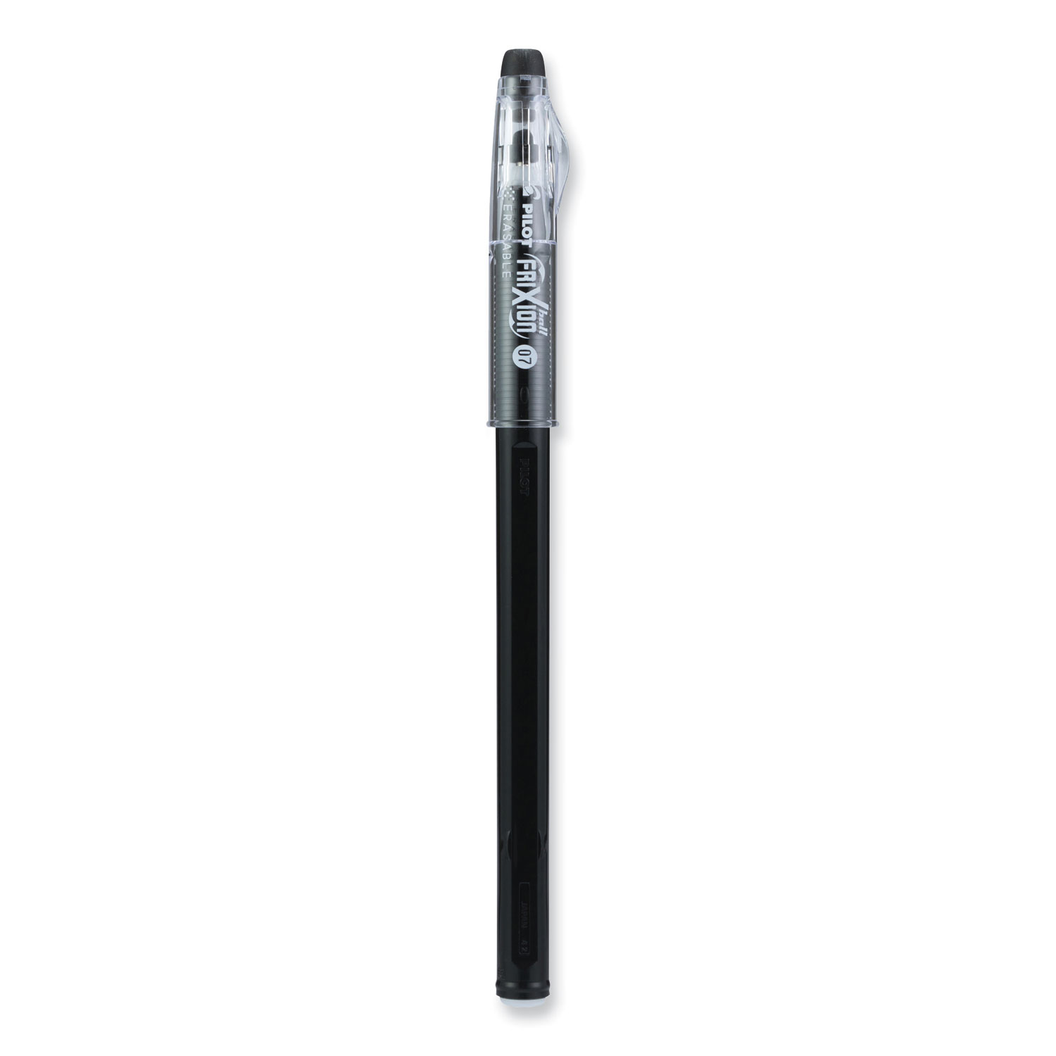 Pilot® FriXion ColorSticks Erasable Gel Ink Pens, Black, 0.7 mm, 1 Dozen