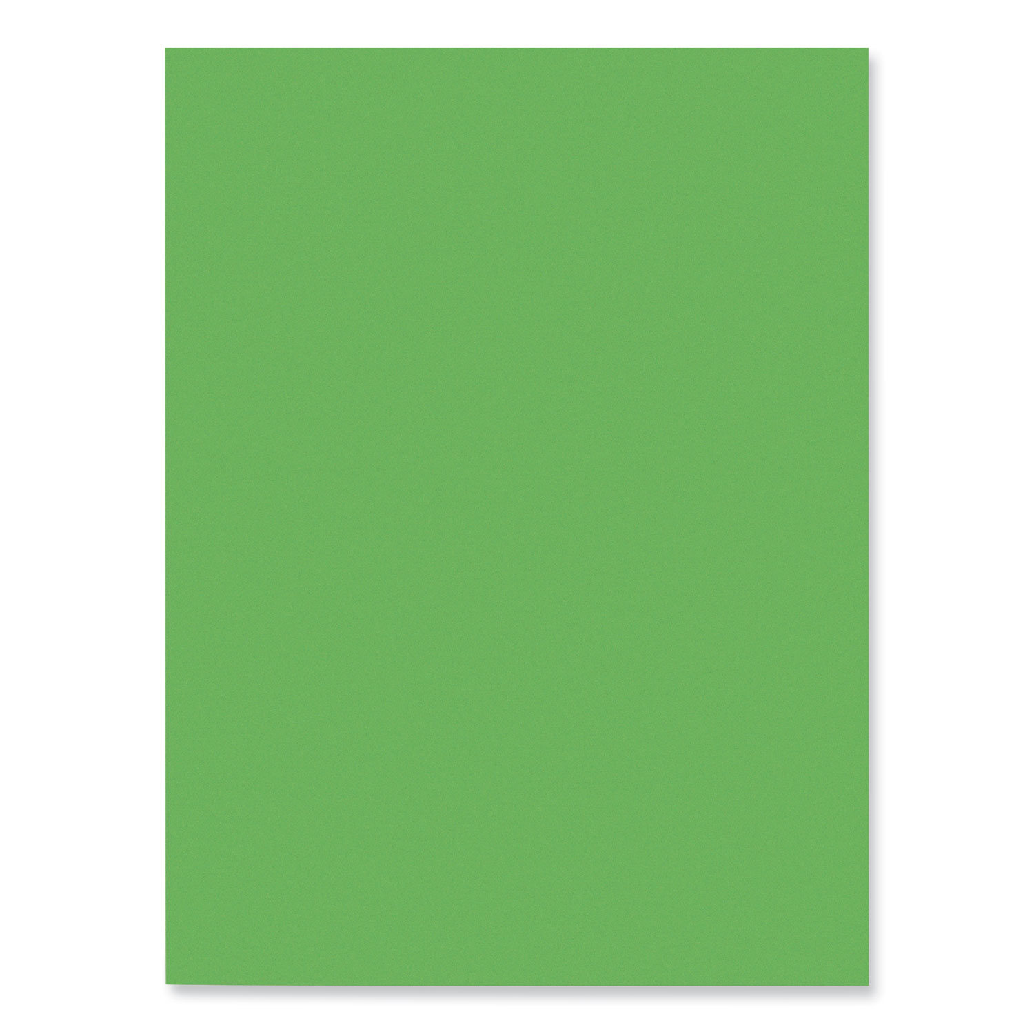 SunWorks® Construction Paper, 58 lbs., 9 x 12, Bright Green, 50 Sheets/Pack