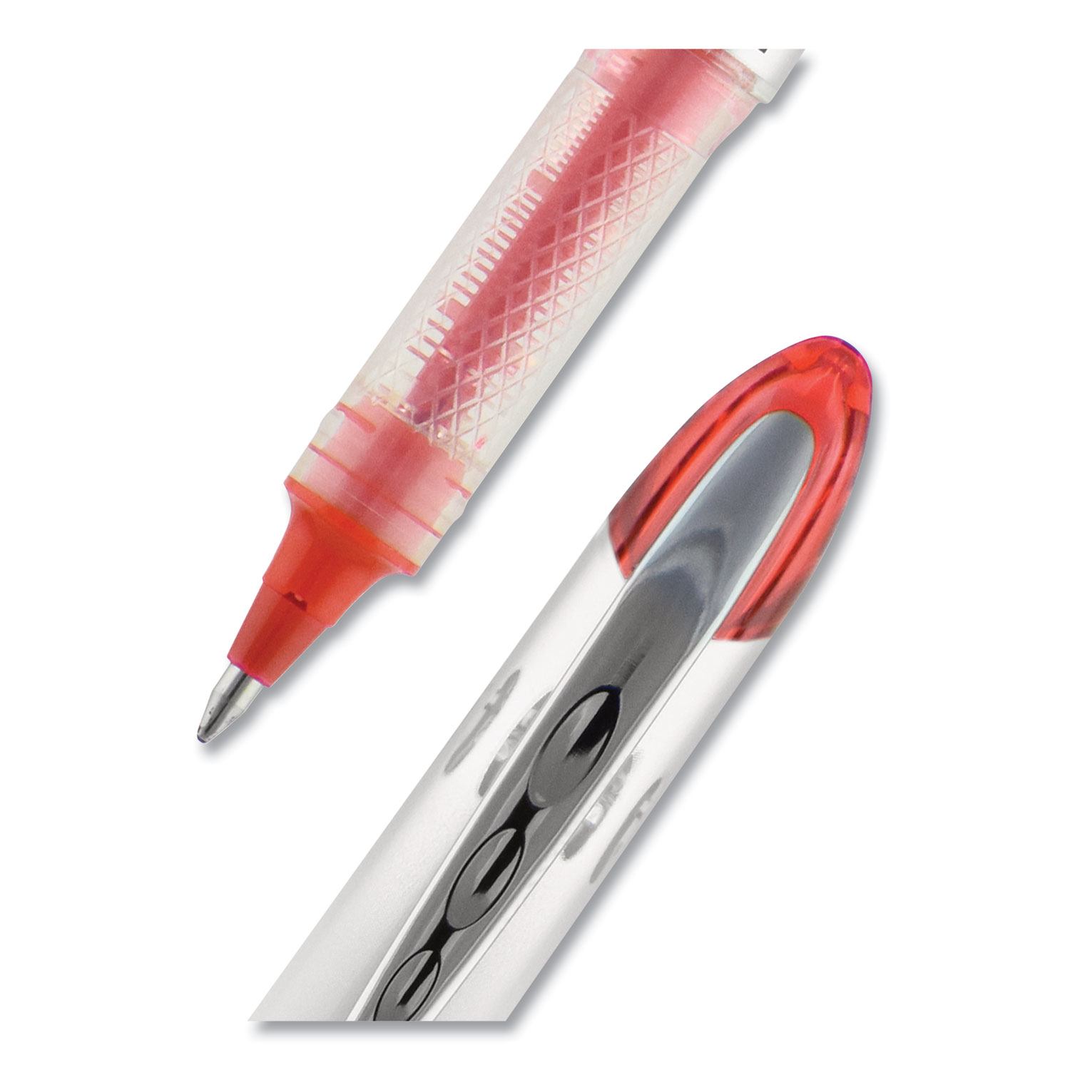 uni-ball® VISION ELITE Roller Ball Stick Waterproof Pen, Red Ink, Bold