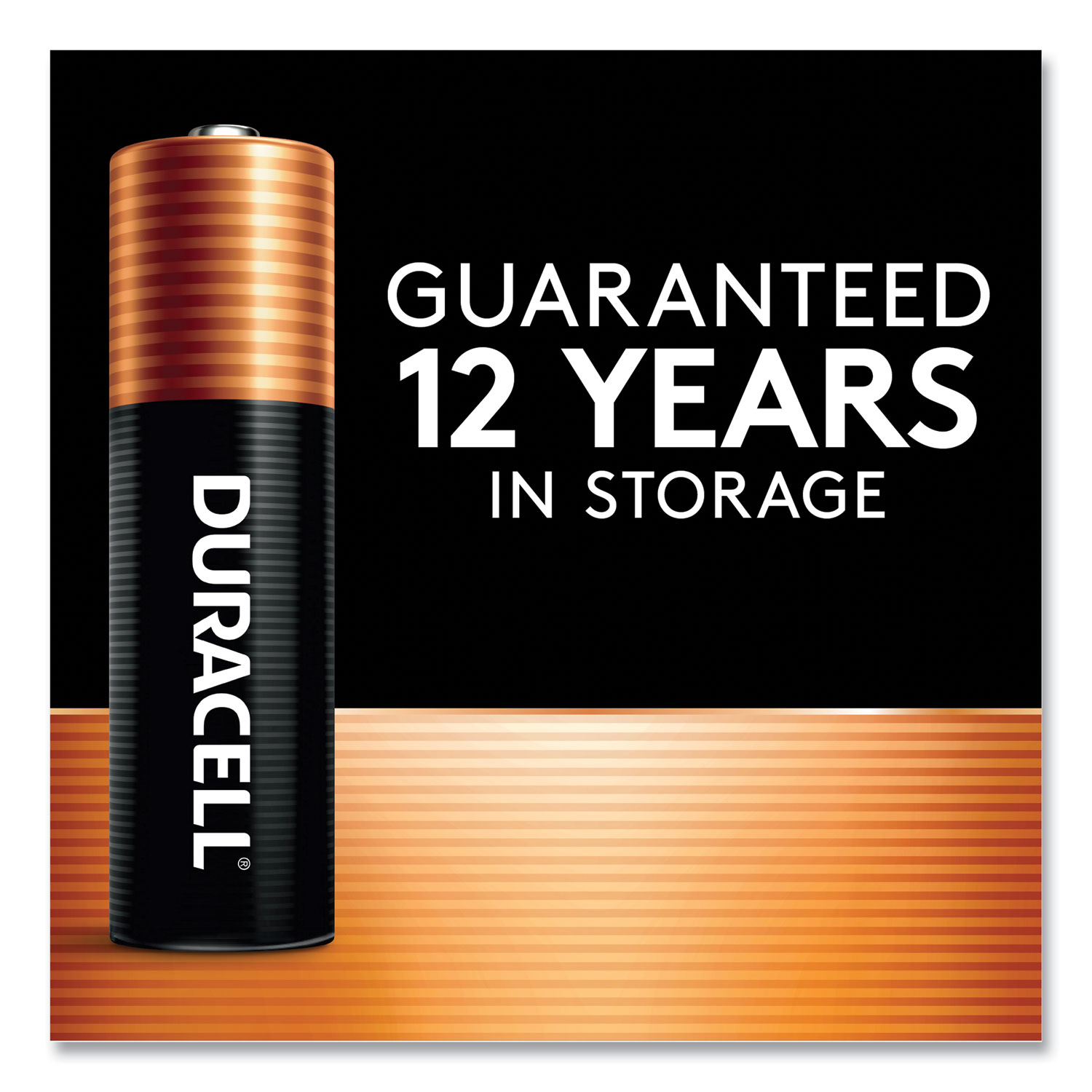 Duracell® CopperTop Alkaline Batteries, AA, 20/PK