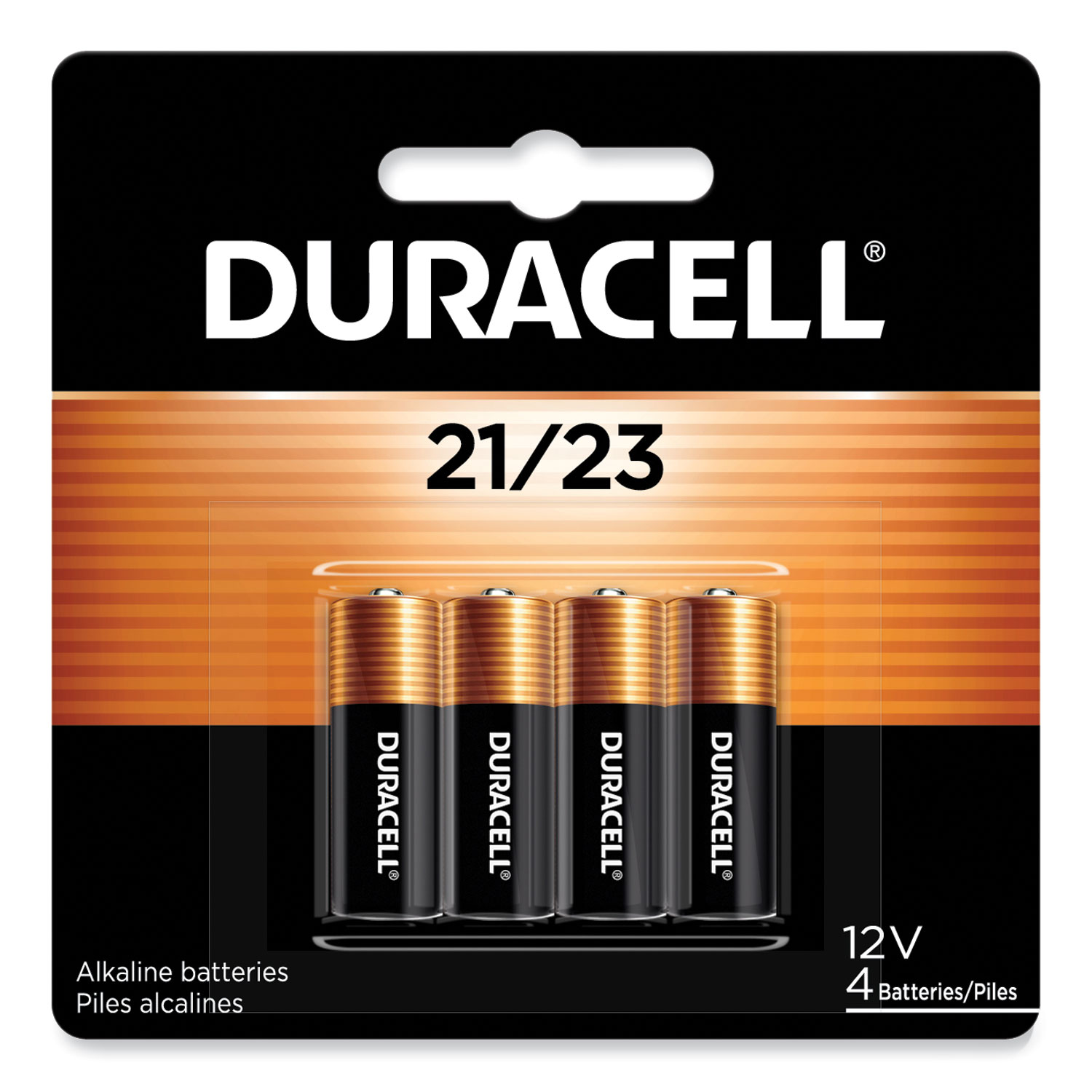Duracell® CopperTop Alkaline Batteries, 21/23, 4/PK