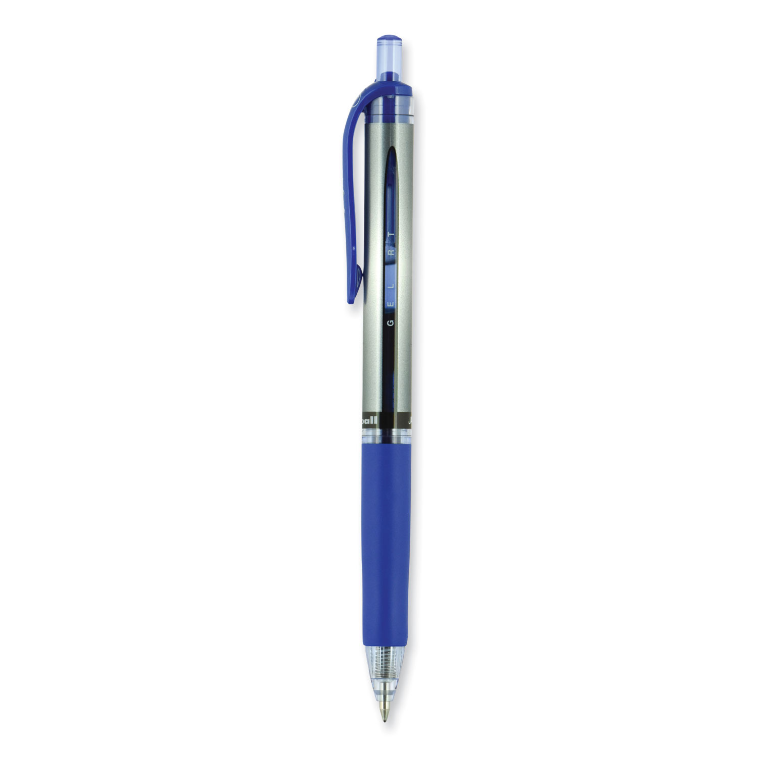 Signo Gel RT Roller Ball Retractable Gel Pen, Blue Ink, Medium, Dozen