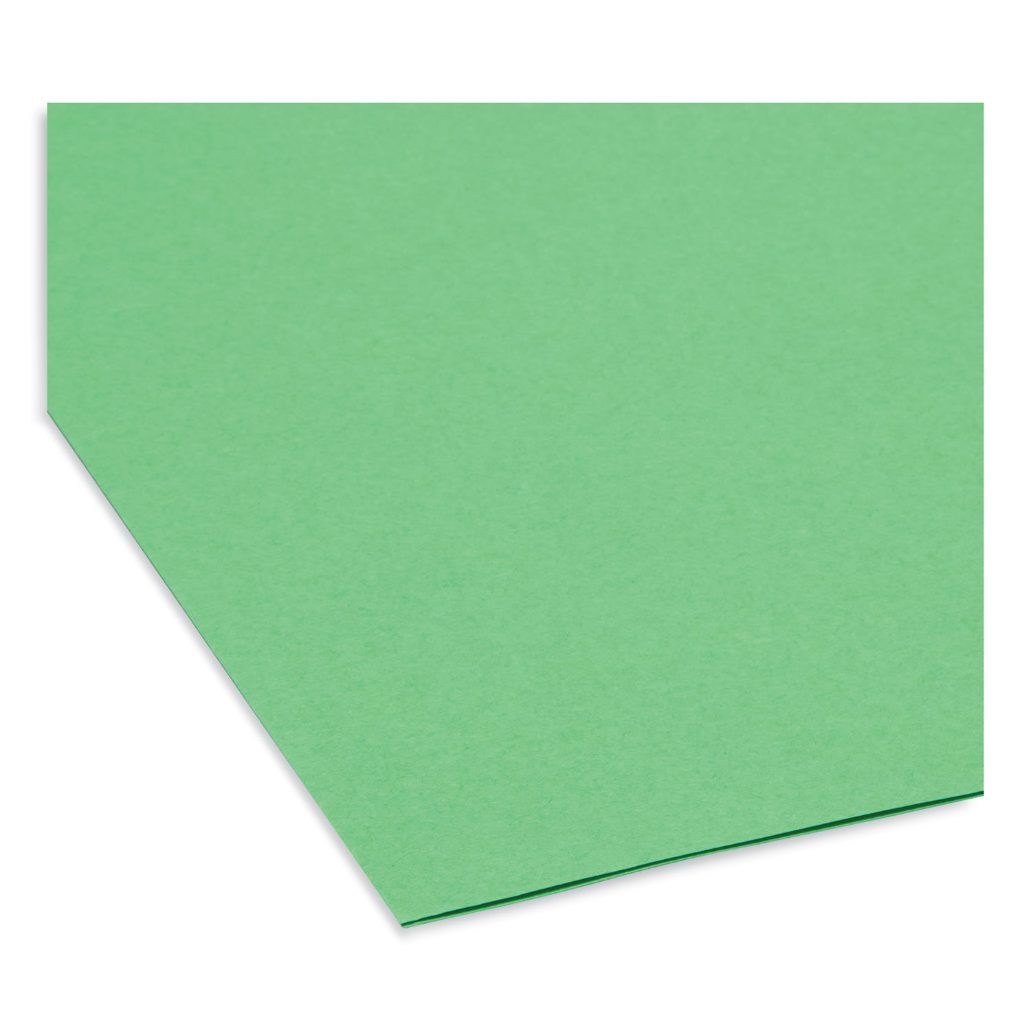 Smead® File Folders, 1/3 Cut, Reinforced Top Tab, Legal, Green, 100/Box
