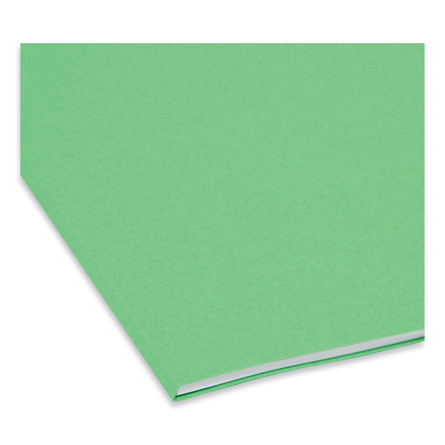 Smead® File Folders, 1/3 Cut, Reinforced Top Tab, Legal, Green, 100/Box