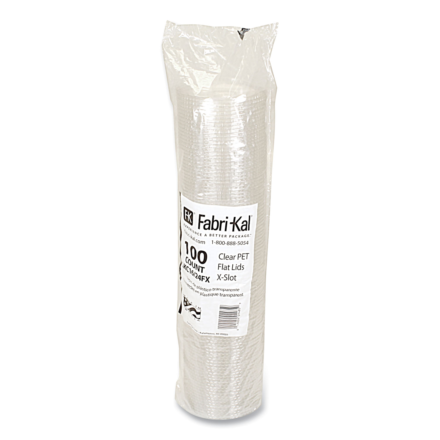 Greenware Cold Drink Lids, X-Slot, Fits 16 oz to 24 oz Cup, Clear, 1,000/Carton