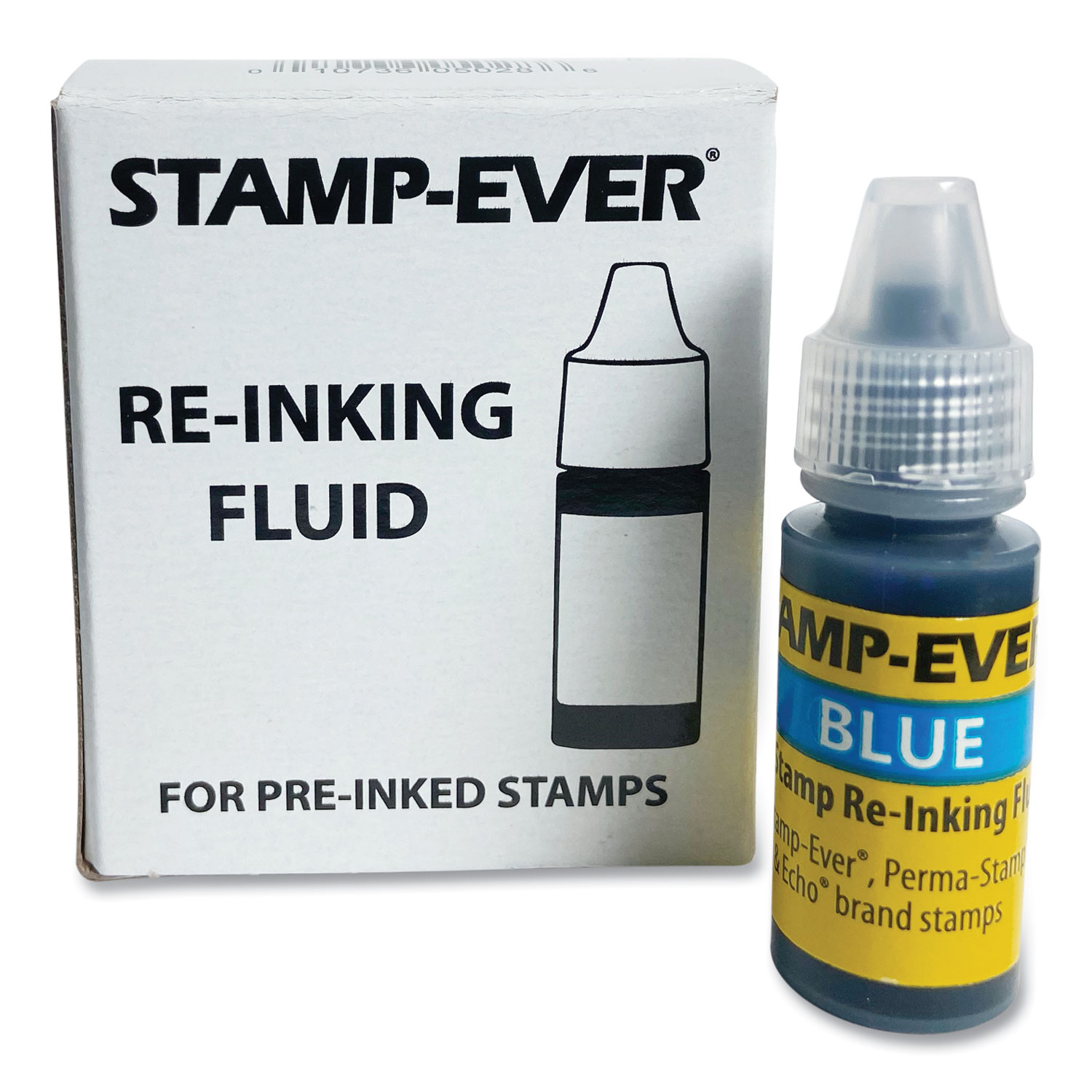Identity Group Refill Ink for Clik! & Universal Stamps, 7ml-Bottle, Blue