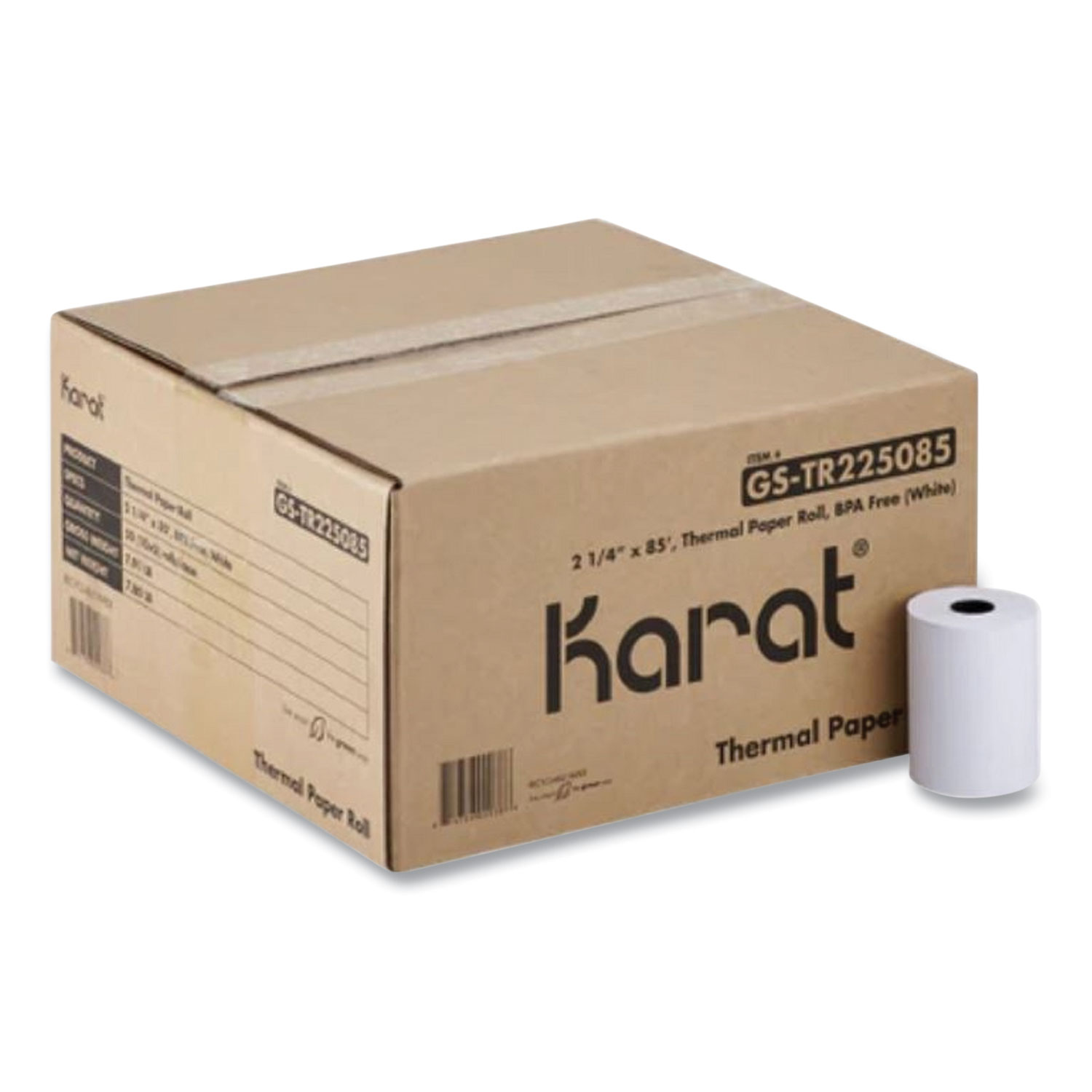 Thermal Paper Rolls, 2.25