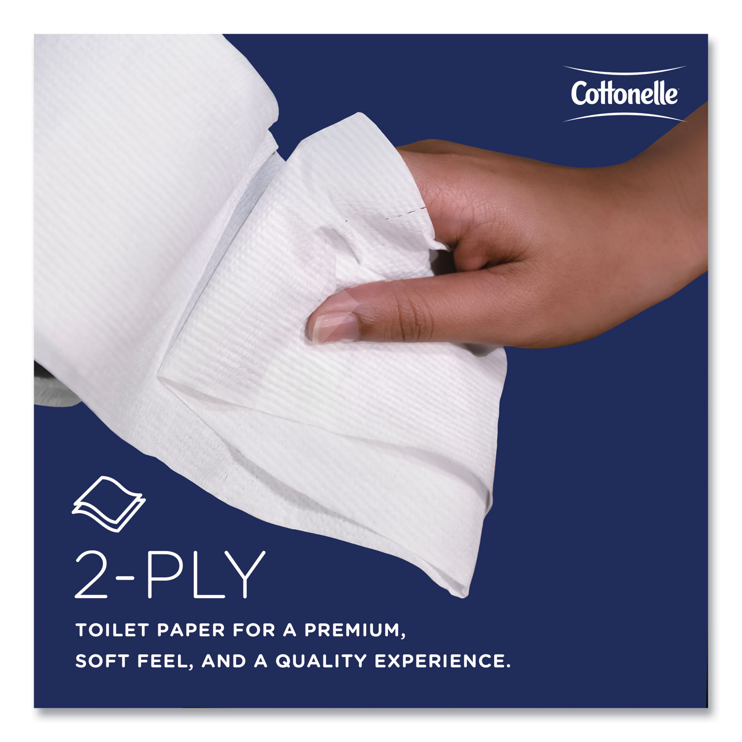 Cottonelle® Two-Ply Bathroom Tissue, 451 Sheets/Roll, 20 Rolls/Carton