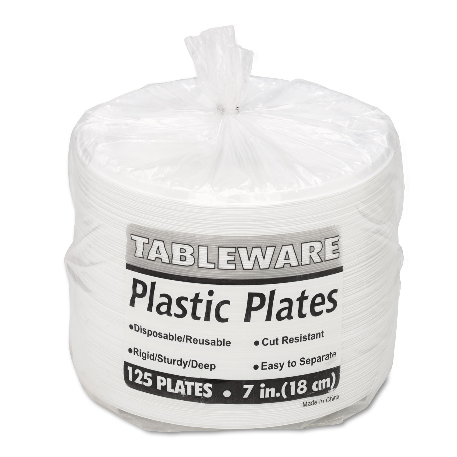 Tablemate® Plastic Dinnerware, Plates, 7