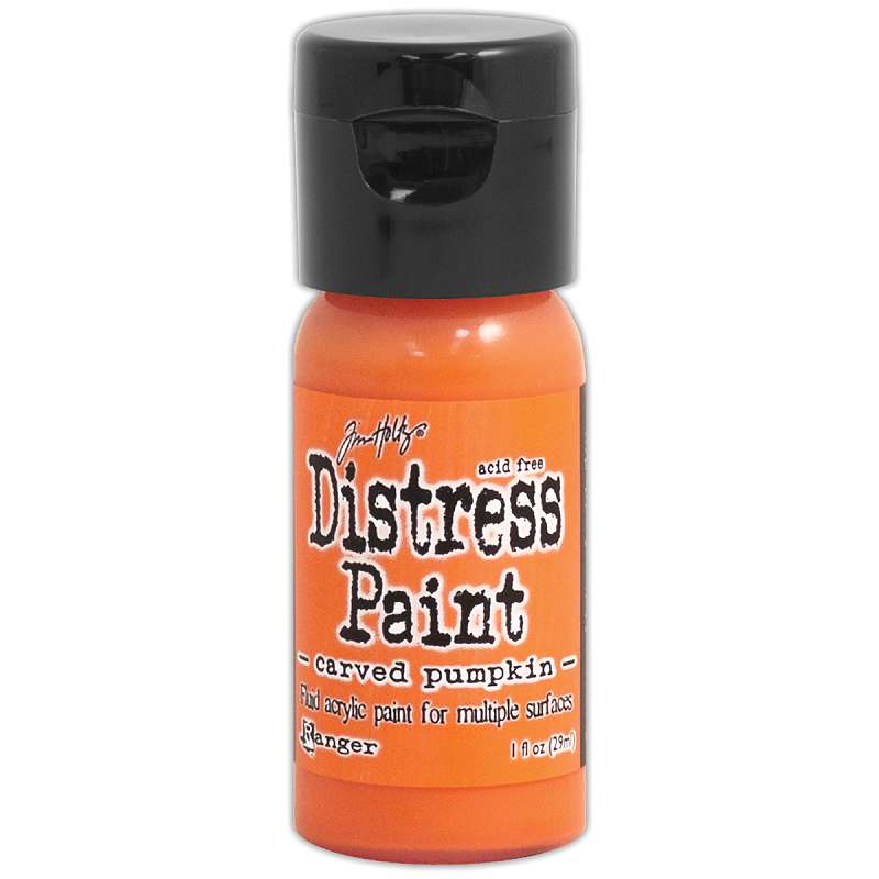Distress Paint Flip Top 1oz Carved Pumpkin