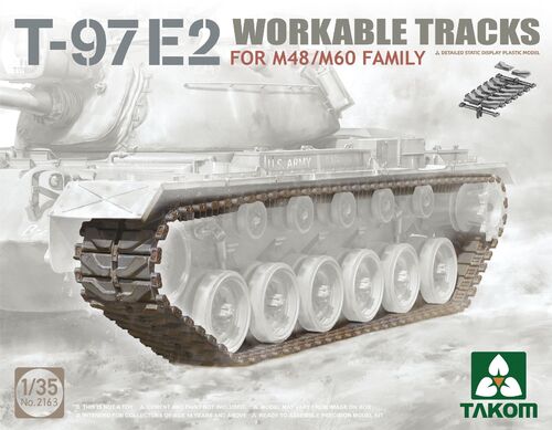 T-97E2 Workable Tracks for M48/M60 1:35