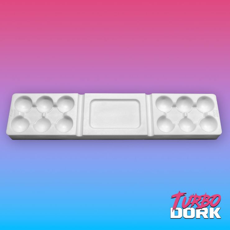Large White Silicone Paint Palette 12 Wells